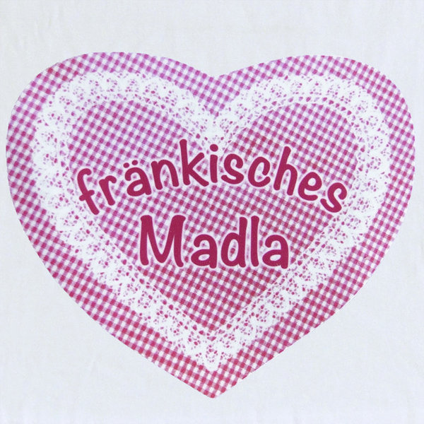 Fränkisches Madla pink, Baby T-Shirt